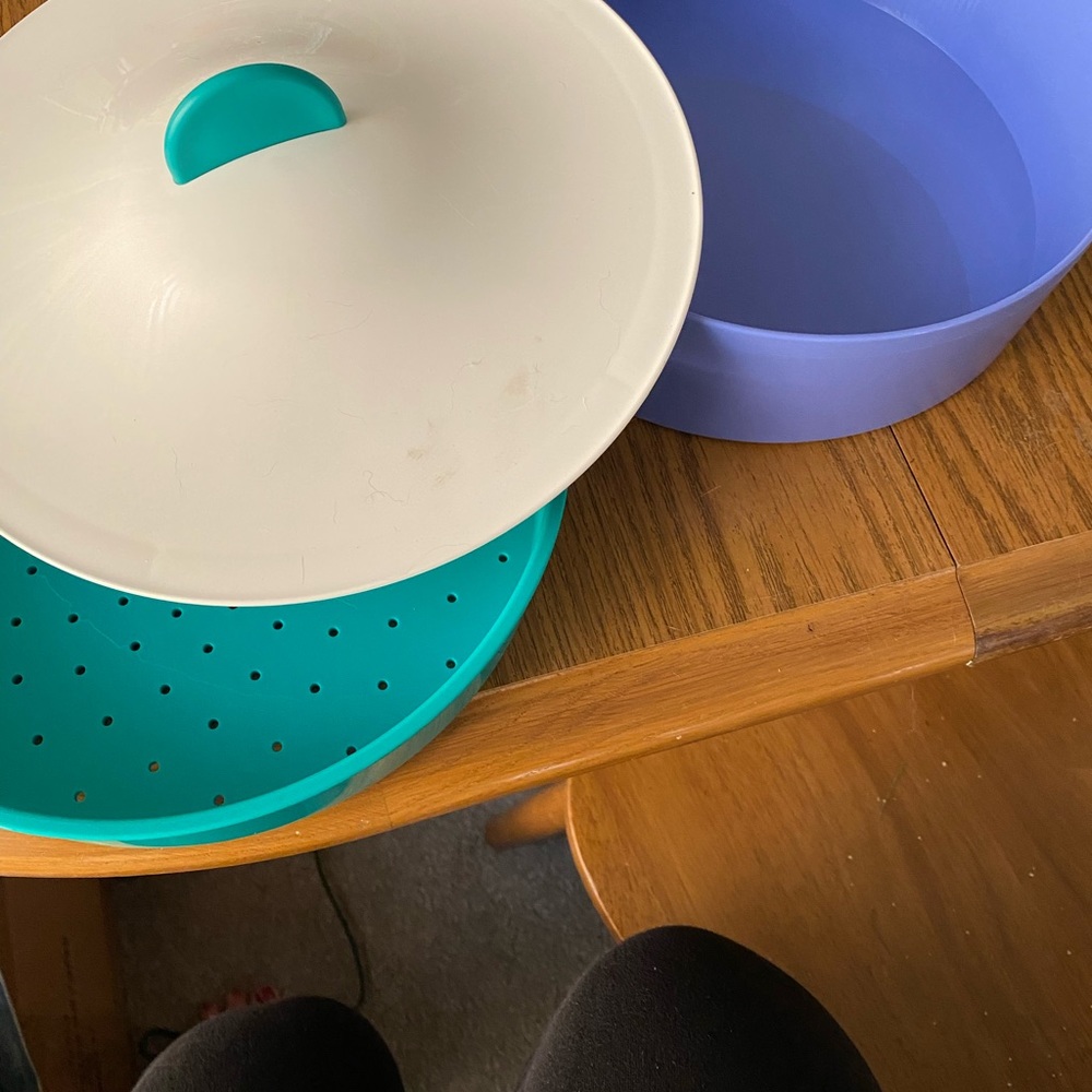 COPY - Vintage Tupperware micro steamer
